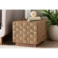 thumbnail image 4 of bali & pari Karina Bohemian Natural Seagrass End Table, 4 of 4