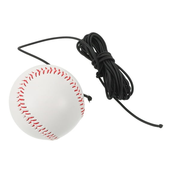 HONMEET Baseball Drills Equipment Baseball Hitting Trainer White PVC 1 Set