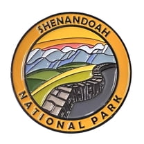 Shenandoah National Park Collectible Magnet - Enamel Finish, 52mm