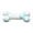Blue, variant on Durable TPR Dog Bone Chew Toy, Interactive Tough Pet Teething Toy for Teeth Cleaning and Dental Care, Heavy Duty Biting Toy for Small Medium Large Dogs and Puppies - Red