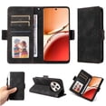 thumbnail image 1 of Funda GANGXUN para OPPO Reno 12F 5G con diseño acolchado elegante, cuero PU, protección total y ajuste preciso, 1 of 5