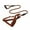 Coffee, variant on Toudaret Dog Harness with Leash Dog Training Vest Lead Rope Pet Traction Supplies for Small And Medium Dogs Cats