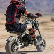 HOVERHEART DB003 49.4 cc 2 Stroke Gas Powered Mini Chopper Bike, Black Gray Sand