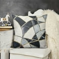 thumbnail image 2 of Decorative Throw Pillow Cover Geometry Decor Square Cushion Covers Outdoor Balcony Pillows Case for Sofa Bed Chair, 2 of 5