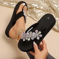 thumbnail image 6 of jiaxiM Flip Flops for Women Beach Platform Thong Sandals Cute Summer House Slippers for Women Non- Tpr Sole Orthofeet Shoes for Women Walking for Summer Outdoor, 6 of 9