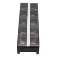 thumbnail image 4 of 200A 600V Dual Row Terminal Strip, High Current Screw Terminal Block with PC Shell for Lighting Power Distribution, 4 of 8
