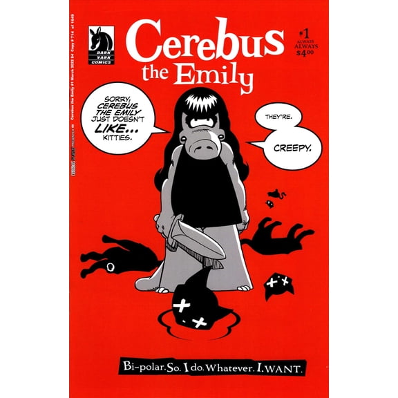 Cerebus the Emily #1 VF ; Aardvark-Vanaheim Comic Book