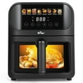 thumbnail image 1 of Bear Air Fryer 6.4Qt, 8 en 1 Airfryer Temporizador Temp ajustable Comidas familiares rápidas con libro de cocina, ventana grande visible Asado Hornear crujiente Recalentar papas fritas congeladas, ces, 1 of 5