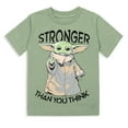 thumbnail image 2 of Star Wars The Mandalorian Child Big Boys 3 Pack T-Shirts Little Kid to Big, 2 of 5