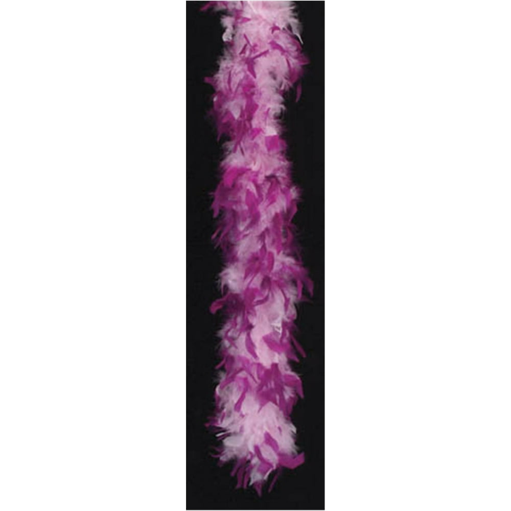 PINK AND PURPLE FEATHER BOA