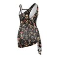 thumbnail image 5 of Whosucclay - Girls Swimsuit, Mesh Fabric Sun Protection Removable Bra Girls One Piece Swimsuit for Swimwear, 7-8 Years Old, 5 of 10