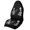 Skeleton Rose Design, variant on POLERO Heart Shaped Cherry Pattern Terry Cloth Car Seat Cover Universal Car Seat Towel Cover, Non-Slip Machine Washable Towel Car Seat Cover Fit for Vans Trucks Sedans