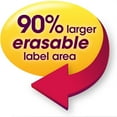 thumbnail image 4 of Smead Erasable SuperTabÂ® File Folder Labels, White, 160 labels per Pack (64917), 4 of 4