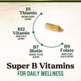 thumbnail image 3 of B Complex Vitamin - Super B Vitamins with Vitamin C & Folic Acid for Cellular Energy & Immune Support - Vitamin B Supplement With B1, B2, B3, B6 & B12 for Women & Men, Bottled in USA - 120 Capsules, 3 of 9