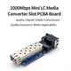 thumbnail image 2 of Convertidor de Medios de Fibra Óptica de 100/1000 M con Ranura para Módulo Transceptor SFP, Conmutador Ethernet de Fibra Óptica PCBA Gigabit, 2 of 7