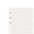 thumbnail image 6 of 40 Sheets Planner Refill Paper A6 Loose Leaf Binder Inserts Smooth Writing Office Use for Journals, 6 of 9