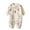 White #02, variant on Busydd Baby Boys Girls Rompers Long Sleeve Round Neck Unisex Infant Clothes Button Solid Color Newborn Baby Girl Clothes Comfort Cotton Baby Boy Romper Jumpsuits 3-12 Months