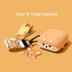 thumbnail image 1 of Funda de dibujos animados para Airpods, funda de silicona para auriculares, funda protectora inalámbrica Bluetooth para AirPods Pro 3, carcasa cómoda, perro Corgi, 1, 2 xuanjing  unisex, 1 of 2