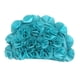 thumbnail image 3 of Gorros de natación reutilizables y cómodos, gorros de natación, gorros de baño elásticos, pétalos de flores Azul, 3 of 9