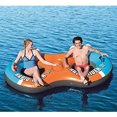 thumbnail image 4 of Bestway CoolerZ Rapid Rider Bouée Gonflable de 95 Pouces pour 2 Personnes, Orange, 4 of 7