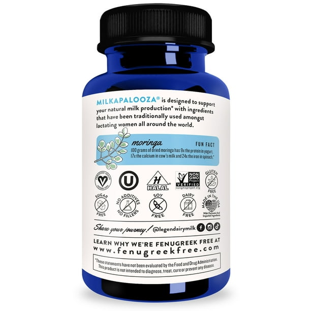 Legendairy Milk Milkapalooza, Organic Lactation Supplement for