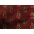 thumbnail image 4 of oneOone Cotton Poplin Fabric Leaves & Floral Block Print Fabric By Yard 56 Inch Wide, 4 of 4