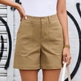 thumbnail image 2 of Admvng Women's Summer Casual Shorts Breathable Soft Hiking Shorts with Pockets, 2 of 9