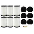 thumbnail image 1 of Piezas del juego de filtros HEPA shaofei D600 D601 V600 RBT 2761 2759 Thunderbrush 520 560-7036 negro y blanco, 1 of 5