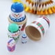 thumbnail image 5 of 5 Piezas De Navidad Muñecas Matryoshka De Tabla Pintadas A Mano, Muñecas De Anidación Rusas Con Tabla, De Color Uniforme, Anidación De Múltiples Capas Para Juguete Para Niños, 5 of 7
