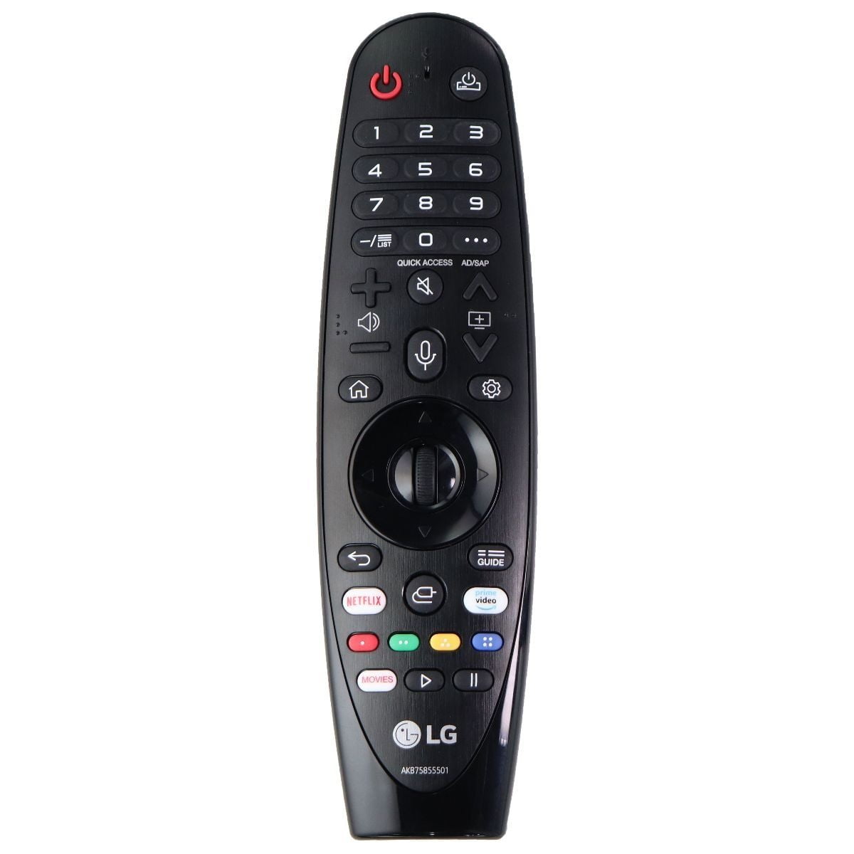 LG OEM Magic TV Remote Control with Netflix/Prime Keys (AKB75855501
