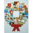 thumbnail image 7 of JUMBL&trade; Christmas Decoration Wonder Wreath Jumbo (44" X 36") Card & Photo Display Holder. For Home, Work, Schools, Party. Great Way to Go Down Memory Lane., 7 of 7