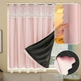 thumbnail image 2 of Ins Lace Curtains Window Hanging Curtains Living Room Bedroom Blackout Drape Double Layers Romantic Windows Sheer Drapes, 2 of 10