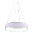 thumbnail image 1 of CWI Lighting Arenal Pendentif Tambour LED avec Finition Blanche, 1 of 2