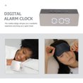 thumbnail image 3 of 1 PC LED Surfirluming Digital alarm de superficie Digital Calendario Calendario sin batería sin batería, 3 of 5