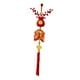 thumbnail image 3 of Decoración colgante de Año Nuevo chino Adorno de buena suerte Feng Shui 2026 Fu chino doble pez, 3 of 9