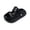 Black, variant on Boys Girls Sandals Kids Open Toe Garden Shoes Summer Clogs for Boys & Girls (Blue 9-10Years)