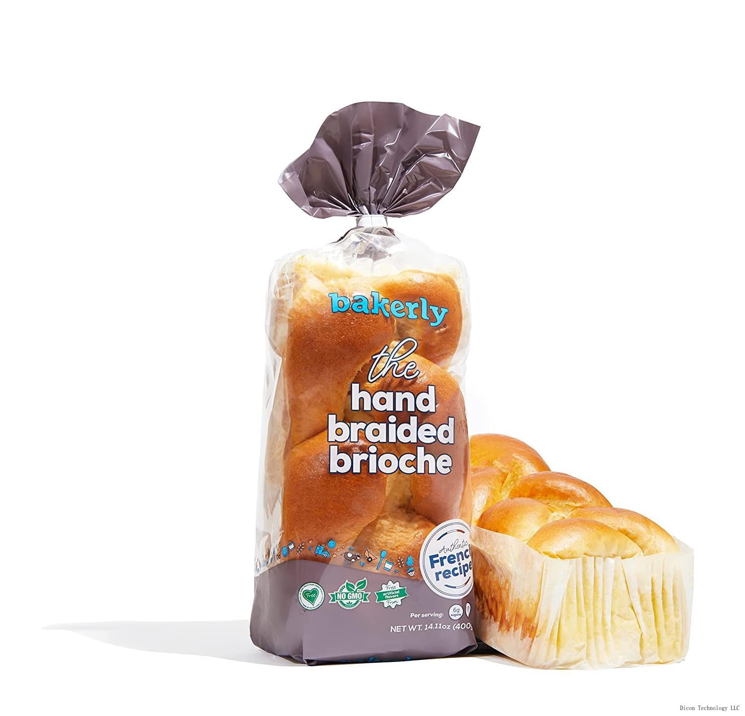 hand braided brioche pack of 4, 1count (4 total hand braided brioche