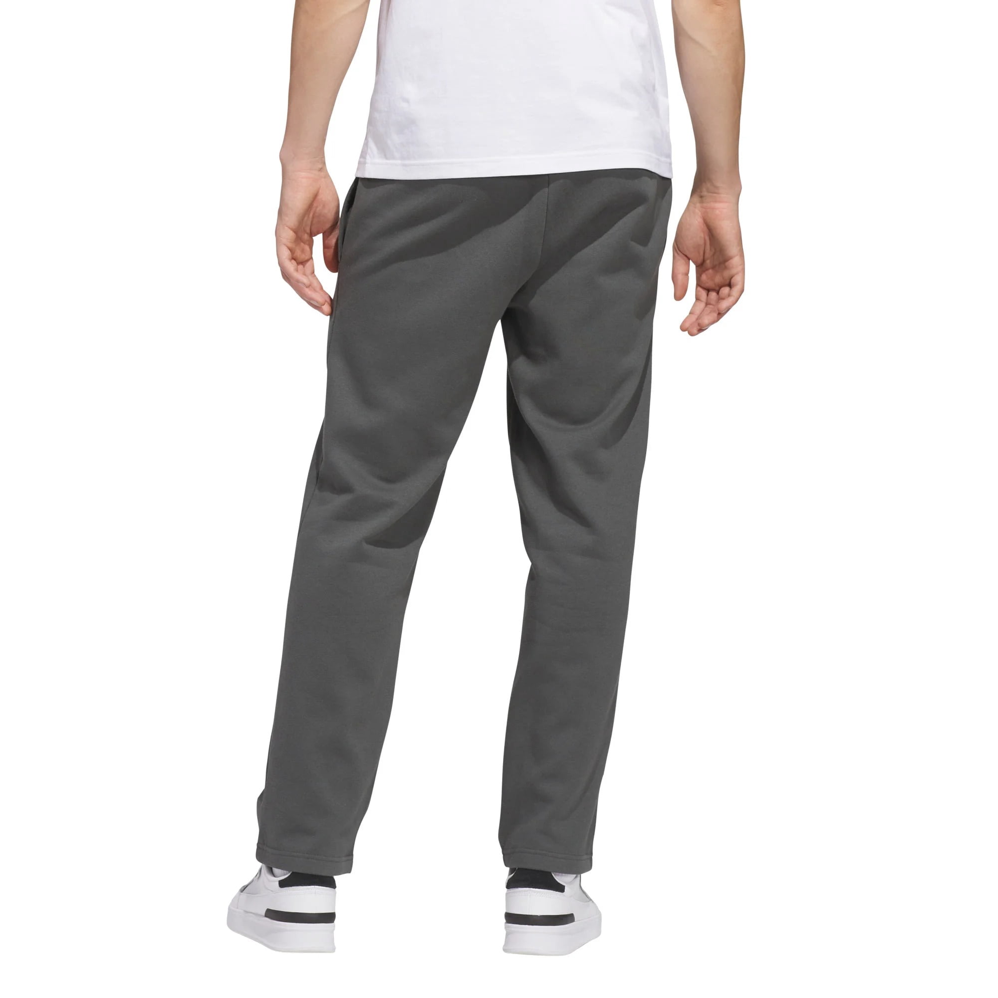 adidas Men's Fleece Pant with Pockets (US, Alpha, XX-Large, Regular, Regular, Grey Six (Gray))