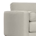 thumbnail image 5 of Morrison 42 inch Wide Mid-Century Modern Arm Chair in Cream White, 5 of 11
