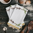 thumbnail image 3 of Bamboo Watercolor Painting Plant Art Kitchen Towels Household Kitchen Tools Accessories Microfiber Wiping Towel Cleaning Cloth, 3 of 6