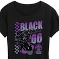 thumbnail image 3 of Marvel Black Panther - Motorcycle Racing - Women's Short Sleeve Graphic T-Shirt, 3 of 5