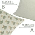 thumbnail image 5 of Fabdivine "Pure Linen" Throw Pillow Covers 24x24 Inch, "Gray", Soft Block Print Cushion Pillowcases for Sofa, Decorative Accent Pillow Covers, 5 of 6