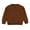 Brown, variant on Winter Toddler Baby Boys Sweater Girls Pullover Sweatshirt Little Kids Solid Casual Tops