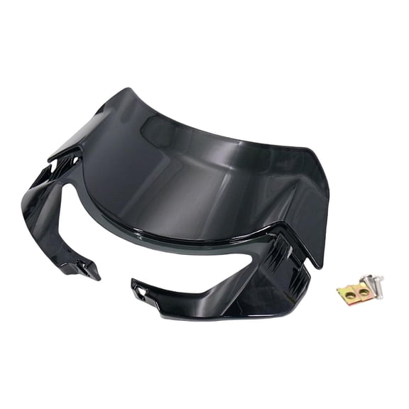Parabrisas para motocicleta compatible con S660 765R 765S 765RS. Resistente a los arañazos. Negro