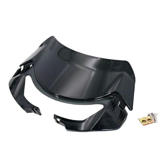 Parabrisas de motocicleta compatible con S660 765R, repuestos profesionales. Negro