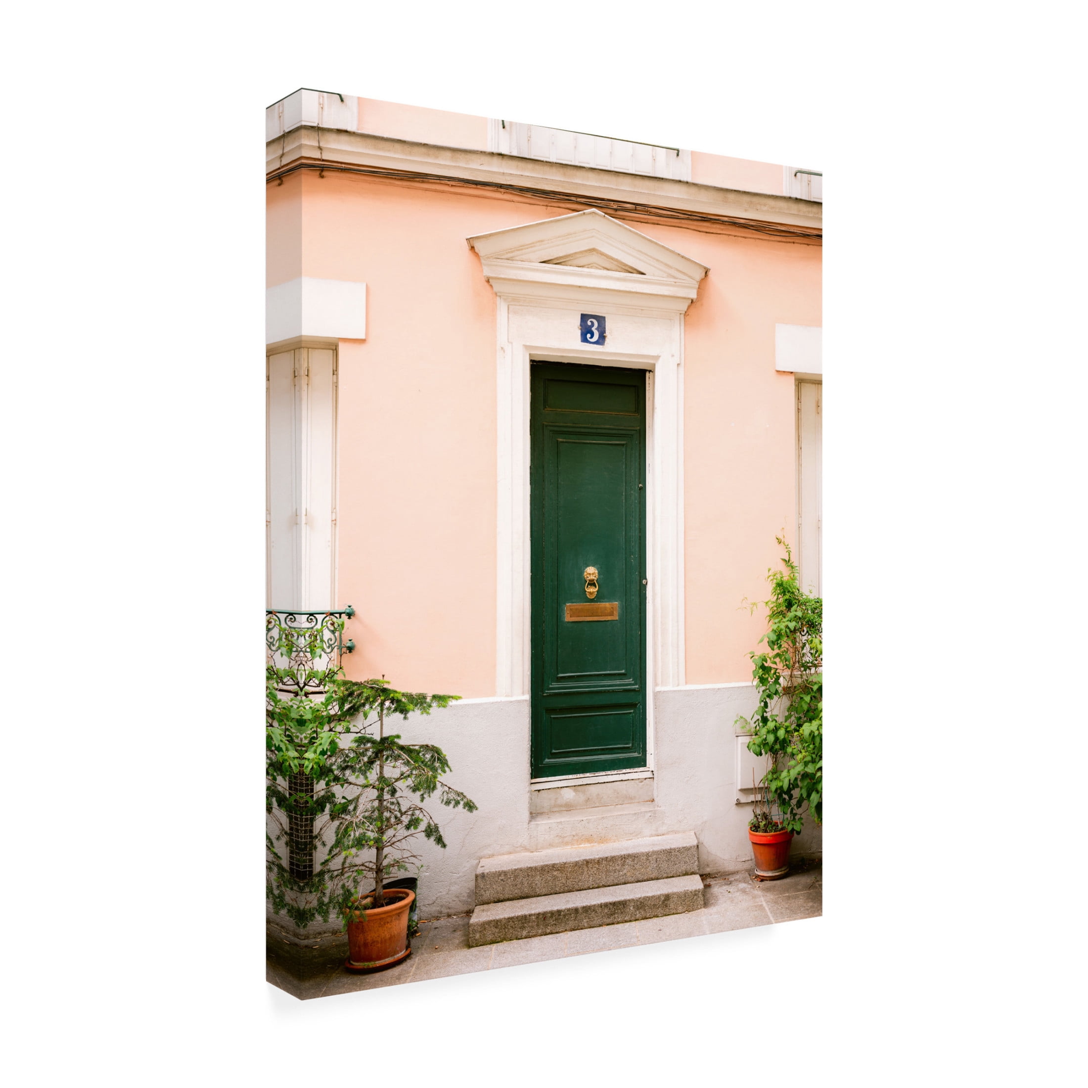 Trademark Fine Art Raisa Zwart  Rue de Cremieux number 3 Paris Canvas Wall Art