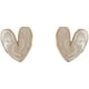 thumbnail image 2 of Pendientes de cristal en forma de flor con aguja plateada, pendientes de diseño ligero y elegante para mujer, pendientes de botón, 2 of 7
