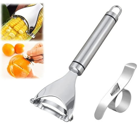 

Kitchen Stainless Steel Corn Peeler Corn Cob Peeler Corn Peeler For Corn On The Cob Citruses Peeler