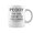 Black, variant on Peggy The Girl The Myth Legend Name Accent Mug