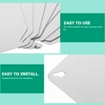 thumbnail image 3 of ELAYARD 8pcs Square Outlet Box Cover Plate Metal Silver Custom Drilling For Electrical Panels Home, 3 of 7